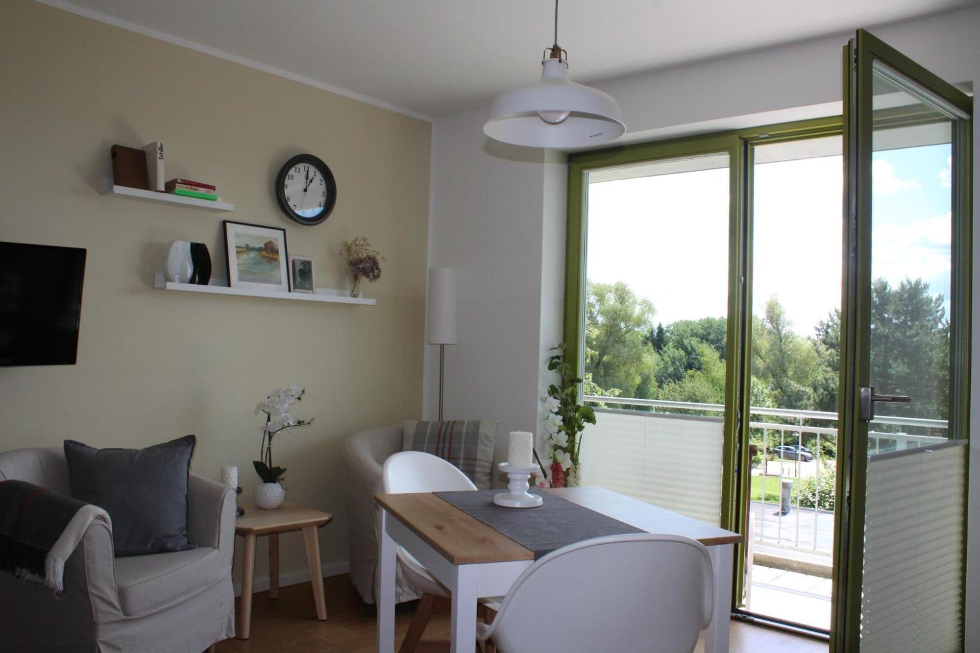 Schwalbennest Am Cafe Wunder Bar Appartement Bad Sulze Buitenkant foto