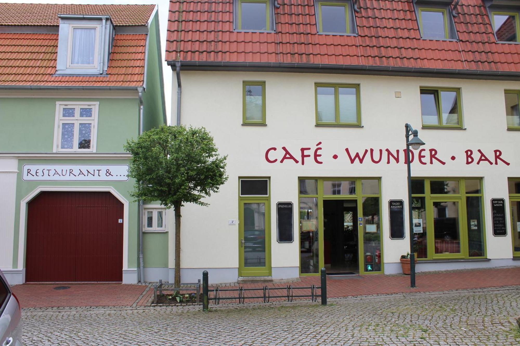 Schwalbennest Am Cafe Wunder Bar Appartement Bad Sulze Buitenkant foto